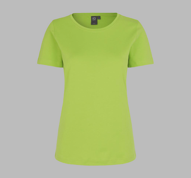 ID - Dame - Interlock - T-shirt Med Eget Logo