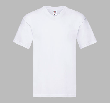 Fruit of The Loom - Original V-Neck T - T-shirt F272