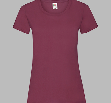 Fruit of The Loom - Ladies´ Valueweight T -  Dame T-shirt - F288N