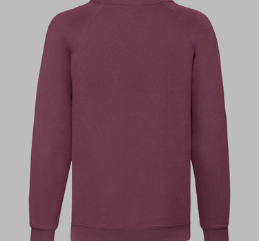 Fruit of The Loom - Kids´ Classic Raglan Sweat - Trøje Børn - F304NK - Med Eget Logo