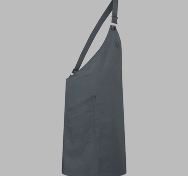 Karlowsky - Asymmetrical Bib Apron Classic With Pocket - Forklæde