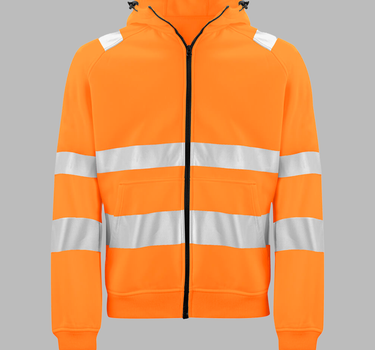 PROJOB - 6132 HÆTTESWEATJAKKE EN ISO 20471 KLASSE 3/2 - Arbejdsjakke - 646132