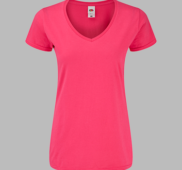 Fruit of The Loom - Ladies´ Iconic 150 V Neck T - T-shirt F274