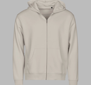 Label Free - UNLABELED Hooded Full Zip Sweatshirt - Hættetrøje med lynlås - 5154