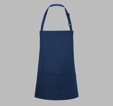 Karlowsky - Short Bib Apron Basic With Buckle And Pocket - Forklæde