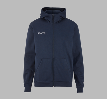 Craft - Community 2.0 Logo Fz Hoodie M - Hættetrøje med lynlås - 1915295