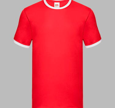 Fruit of The Loom - Ringer Tee -  T-shirt F159