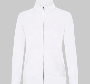 Fruit of The Loom - Ladies´ Premium Sweat Jacket - Trøje med Lynlås F442N