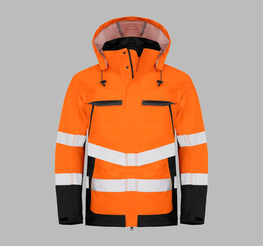 PROJOB - 6440 SKALJAKKE EN ISO 20471 KLASSE 3 - Arbejds Skaljakke - 646440