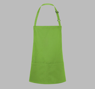 Karlowsky - Short Bib Apron Basic With Buckle And Pocket - Forklæde