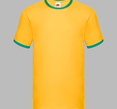 Fruit of The Loom - Ringer Tee -  T-shirt F159