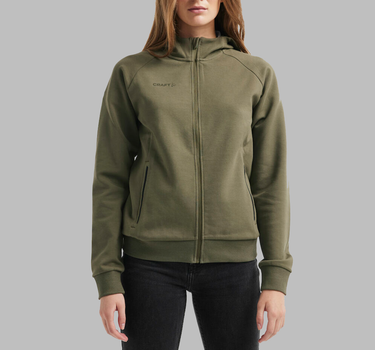 Craft - CORE Soul Full Zip Hood W - Hættetrøje med lynlås