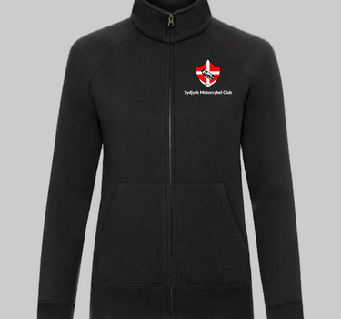 Fruit of the Loom - Sydjysk Motorcykel Club - Ladies´ Premium Sweat Jacket - F442N