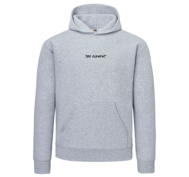 Fruit of the Loom - THE ELEMENT Logo Tryk (Lille bryst og Bagpå) - Supercotton™ Hooded