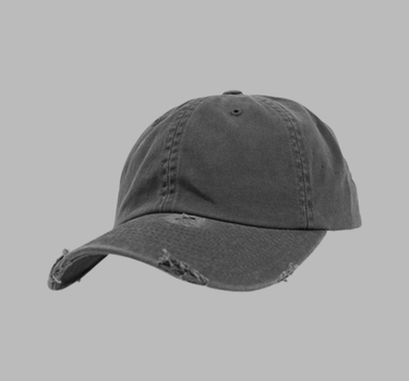 Yupoong - Low Profile Destroyed Cap - Justerbar Dad Cap - FX6245DC