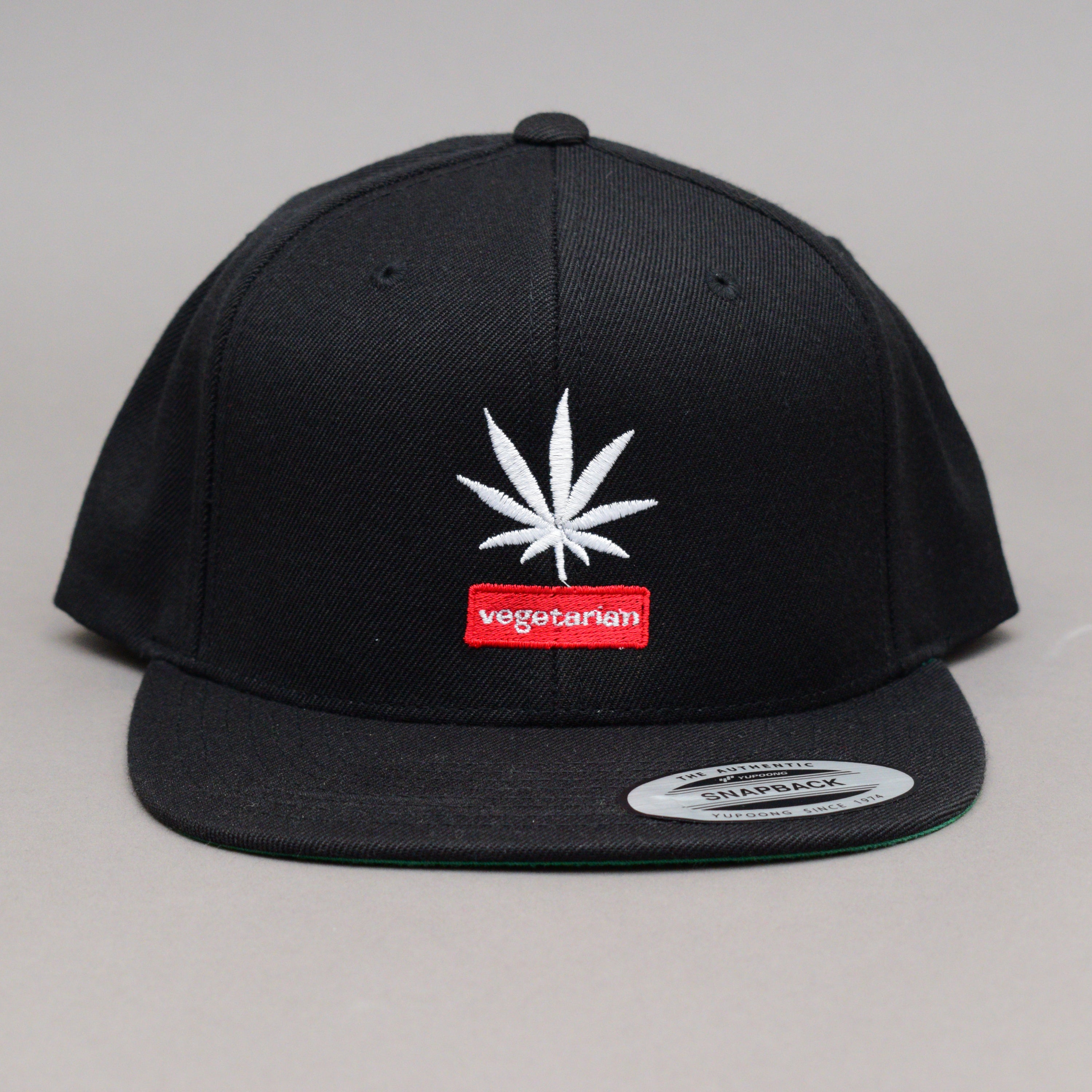 Vegan - Style 1 - Snapback - Black