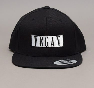 Vegan - Style 3 - Snapback - Black
