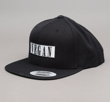 Vegan - Style 3 - Snapback - Black