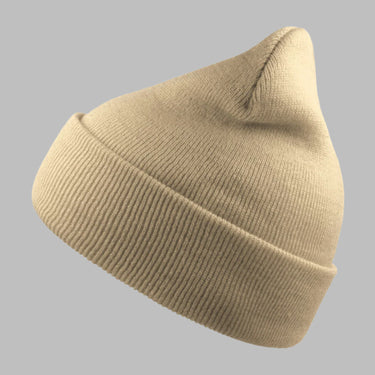 Atlantis Wind Recycled Beanie  Beige AT125