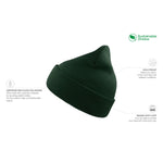 Atlantis Wind Recycled Beanie Bottle Green Grøn AT125