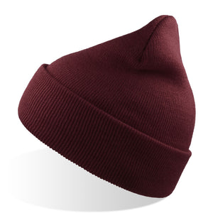 Atlantis Wind Recycled Beanie Burgundy Rød AT125