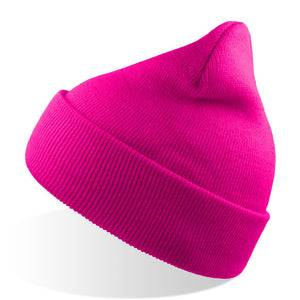 Atlantis Wind Recycled Beanie Fuchsia Lyserød AT125