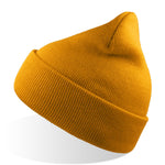 Atlantis Wind Recycled Beanie Mustard Gul AT125