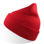 Atlantis Wind Recycled Beanie Red Rød AT125