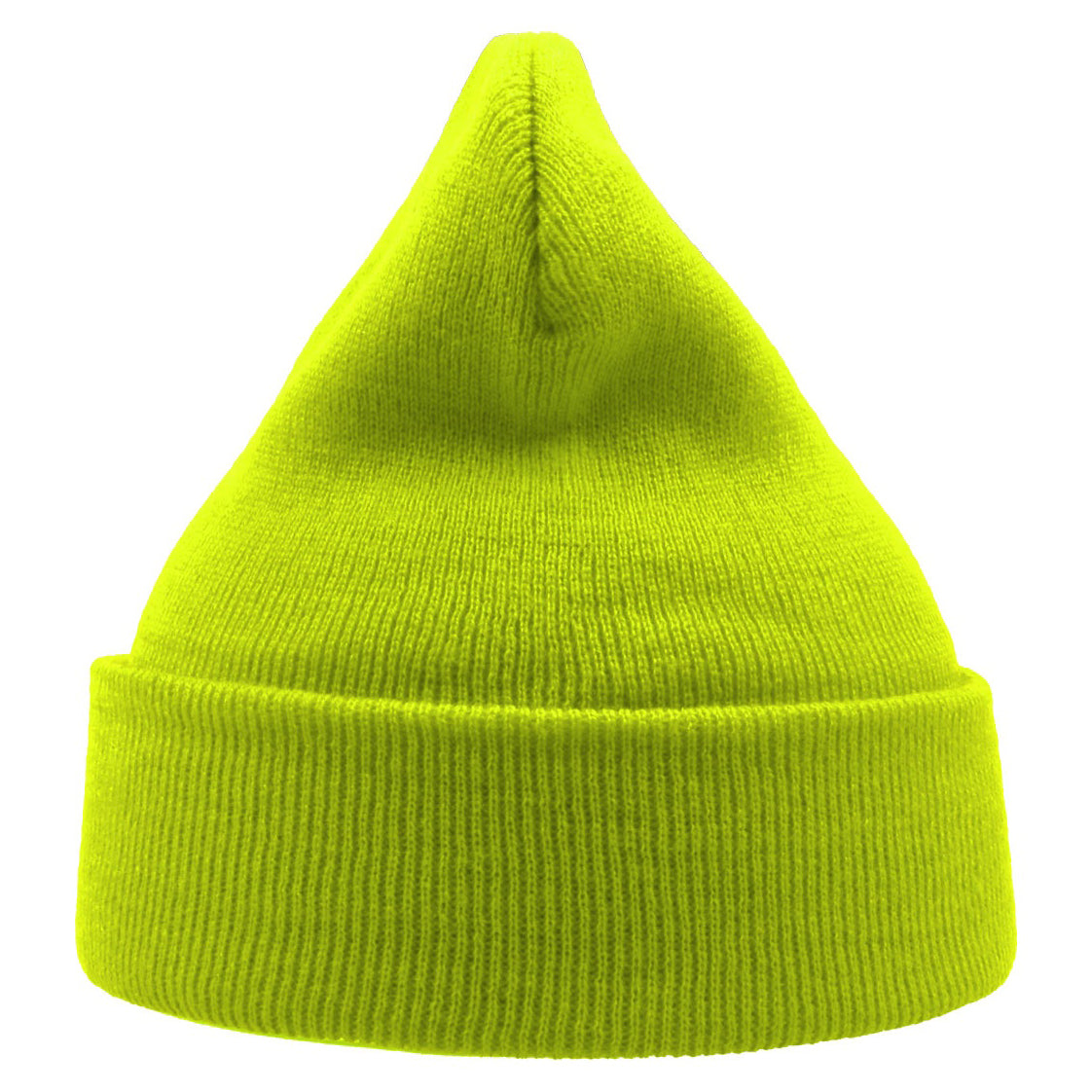 Atlantis Wind Recycled Beanie Yellow Fluo Gul AT125