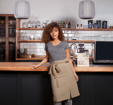 Karlowsky - Waist Apron Green-Generation - Forklæde