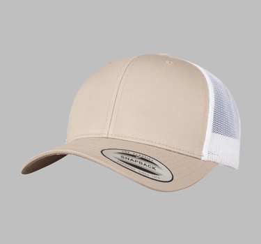 Yupoong - Retro Trucker 2-Tone - Snapback/Trucker - Kasket - FX6606T - Med Eget Logo