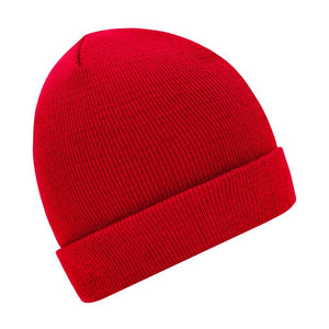 Myrtel Beach Knitted Beanie Red Rød 7500