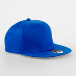 Beechfield 5 Panel Rapper Cap Snapback Bright Royal Blå CB610