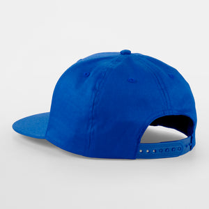 Beechfield 5 Panel Rapper Cap Snapback Bright Royal Blå CB610