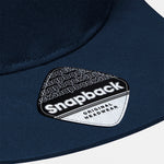 Beechfield 5 Panel Rapper Cap Snapback French Navy Blå CB610