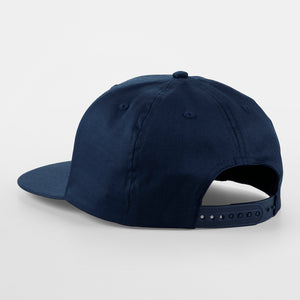 Beechfield 5 Panel Rapper Cap Snapback French Navy Blå CB610