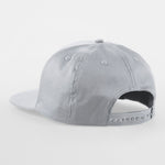 Beechfield 5 Panel Rapper Cap Snapback Light Grey Grå CB610