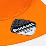 Beechfield 5 Panel Rapper Cap Snapback Orange CB610