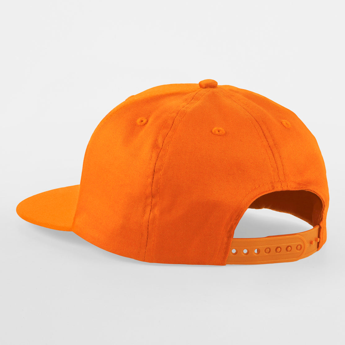 Beechfield 5 Panel Rapper Cap Snapback Orange CB610