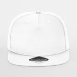 Beechfield 5 Panel Rapper Cap Snapback White Hvid CB610