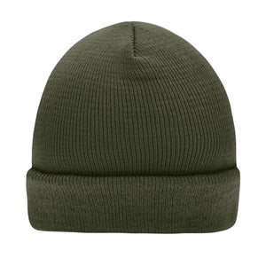 Myrtel Beach Knitted Beanie Olive Grøn 7500