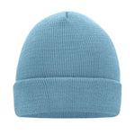 Myrtel Beach Knitted Beanie Light Blue Blå 7500