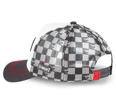 Capslab Hot Wheels Trucker Snapback Black White Sort Hvid CL/HTW1/1/CAS/CHA2 
