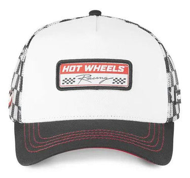 Capslab Hot Wheels Trucker Snapback Black White Sort Hvid CL/HTW1/1/CAS/CHA2 