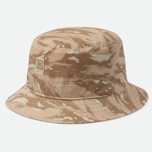 Brixton Beta Packable Bucket Hat Off White Tiger Camo 10958 OFTRC