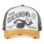 Capslab Looney Tunes Daffy Duck Quote Trucker Snapback White Black Yellow Hvid Sort Gul CL/LOO8/1/CAS/DUC1 