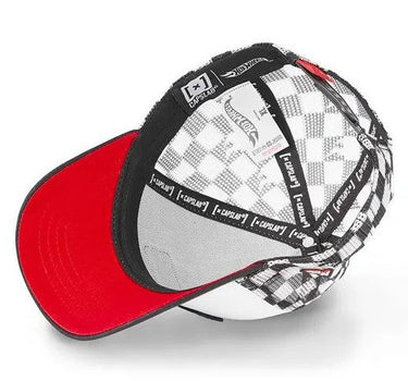Capslab Hot Wheels Trucker Snapback Black White Sort Hvid CL/HTW1/1/CAS/CHA2 