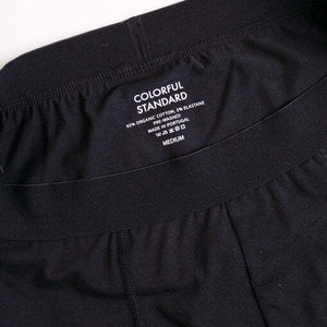 Colorful Standard Classic Organic Boxer Briefs Accessories Deep Black Sort CS7001