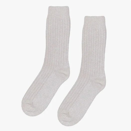 Colorful Standard Merino Wool Blend Sock Accessories Heather Grey Grå CS6003 