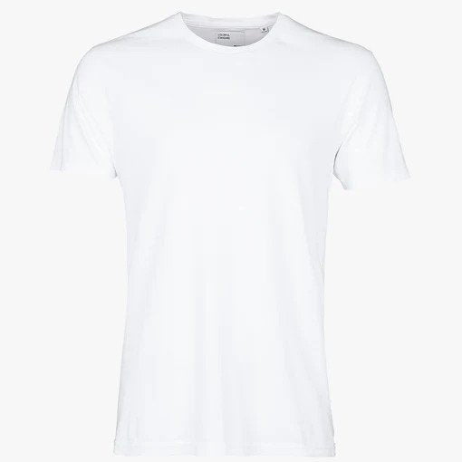 Colorful Standard Classic Organic Tee T-Shirt Optical White Hvid CS1001